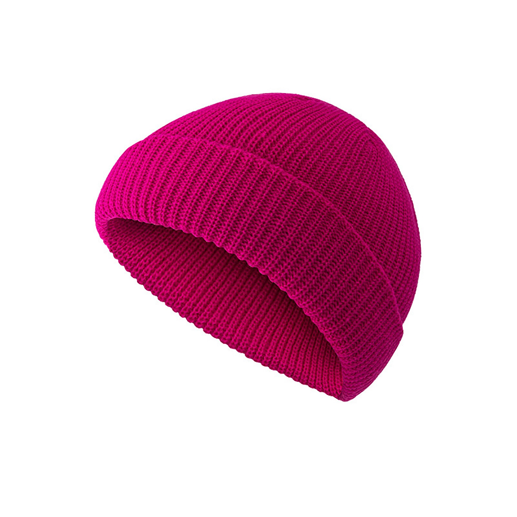 Unisex Roll Up Edge Fisherman Beanie 12