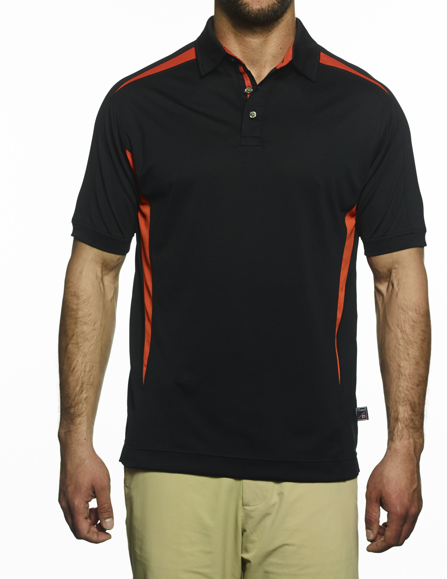Men's Caliber Color Block Polo Shirt 19