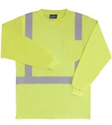 High Visibility Safety Long Sleeve Shirt, Blank