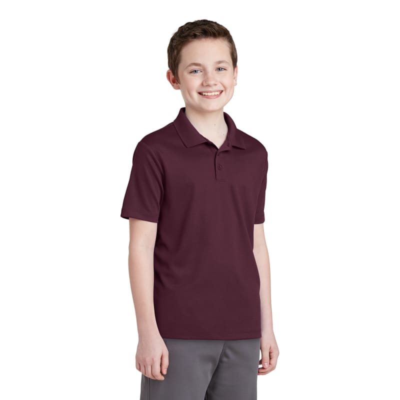 Sport-Tek Youth PosiCharge RacerMesh Polo. 13