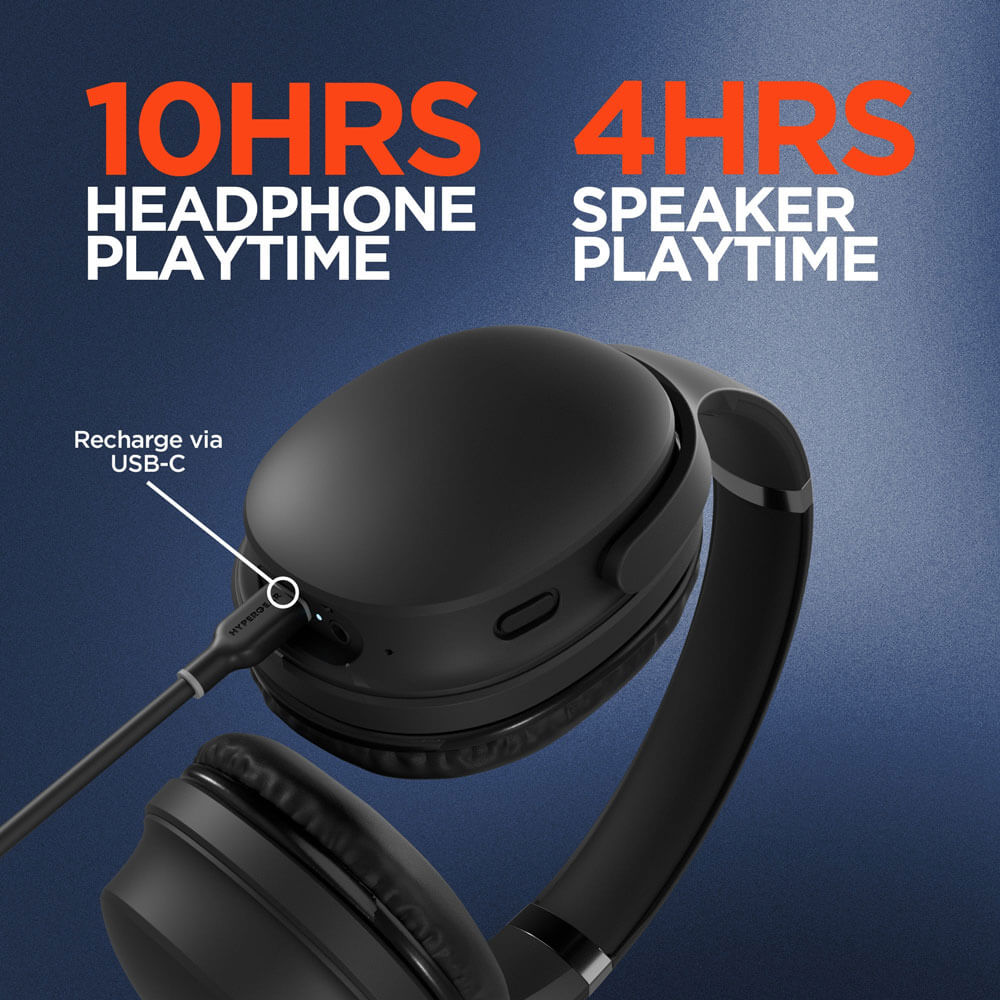 Flip 2-in-1 Wireless Headphones + Speaker