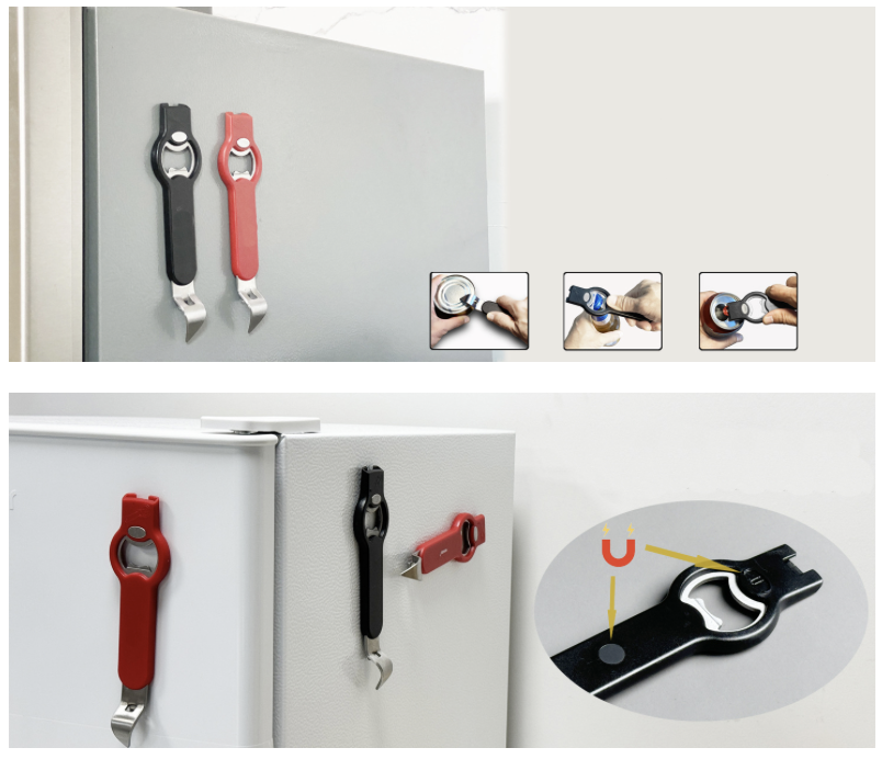 3-in-1 Magnetic Soda Can & Can & Beer Bottle Opener 9