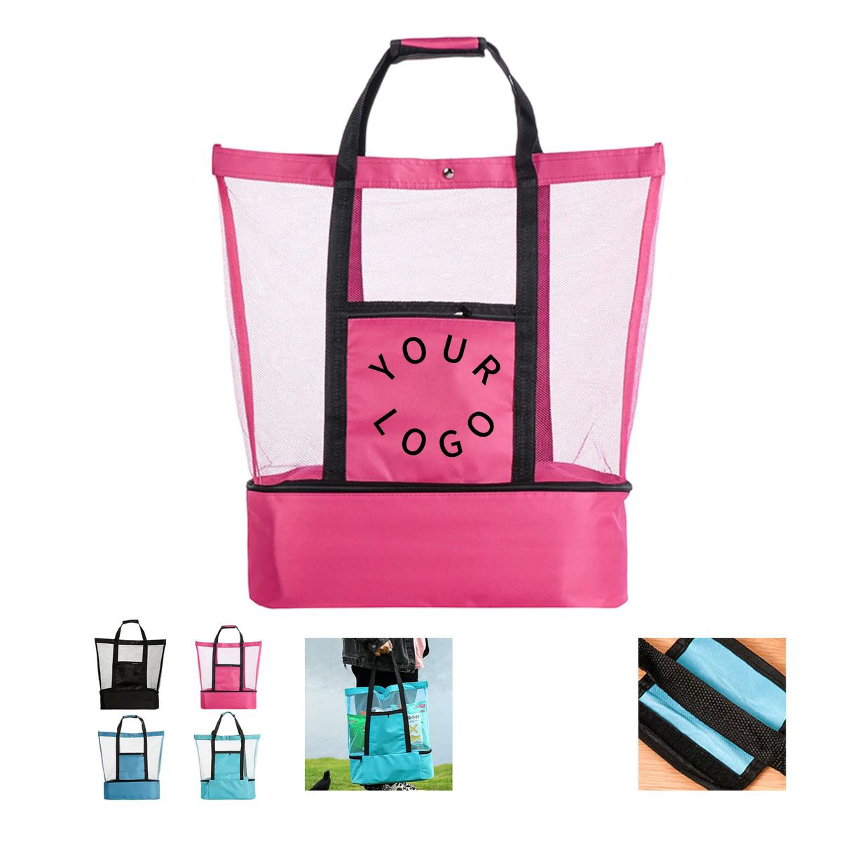 Insulated Picnic Bag with Spacious Interior 2