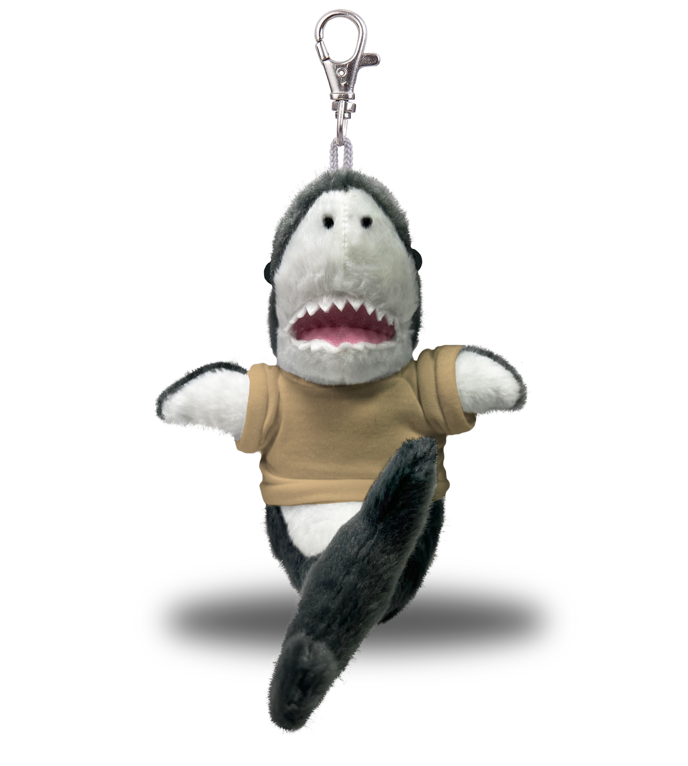 Great White Shark 4" Keychain w/ T-Shirt 14