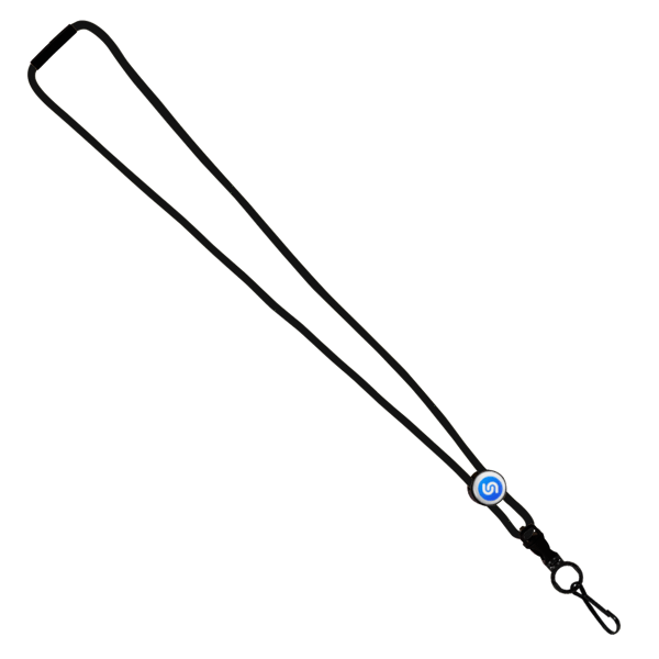 3/16" Nylon Cord Lanyard with Snap-Buckle Release, Standard O-Ring & Slider 140