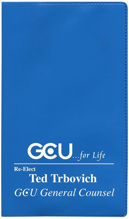 Standard Vinyl Cover Weekly Pocket Planner 11