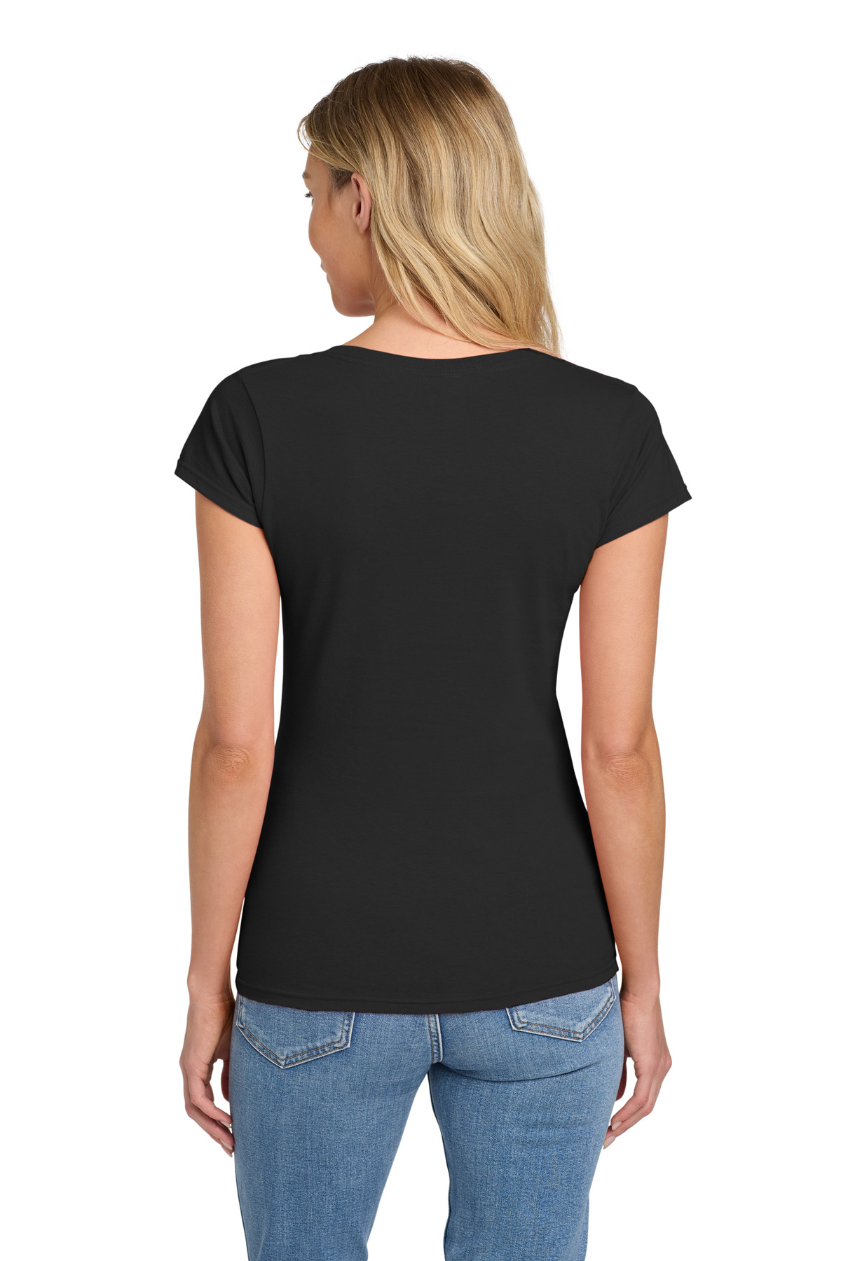 Gildan® Softstyle Women's Fit V-Neck T-Shirt 7