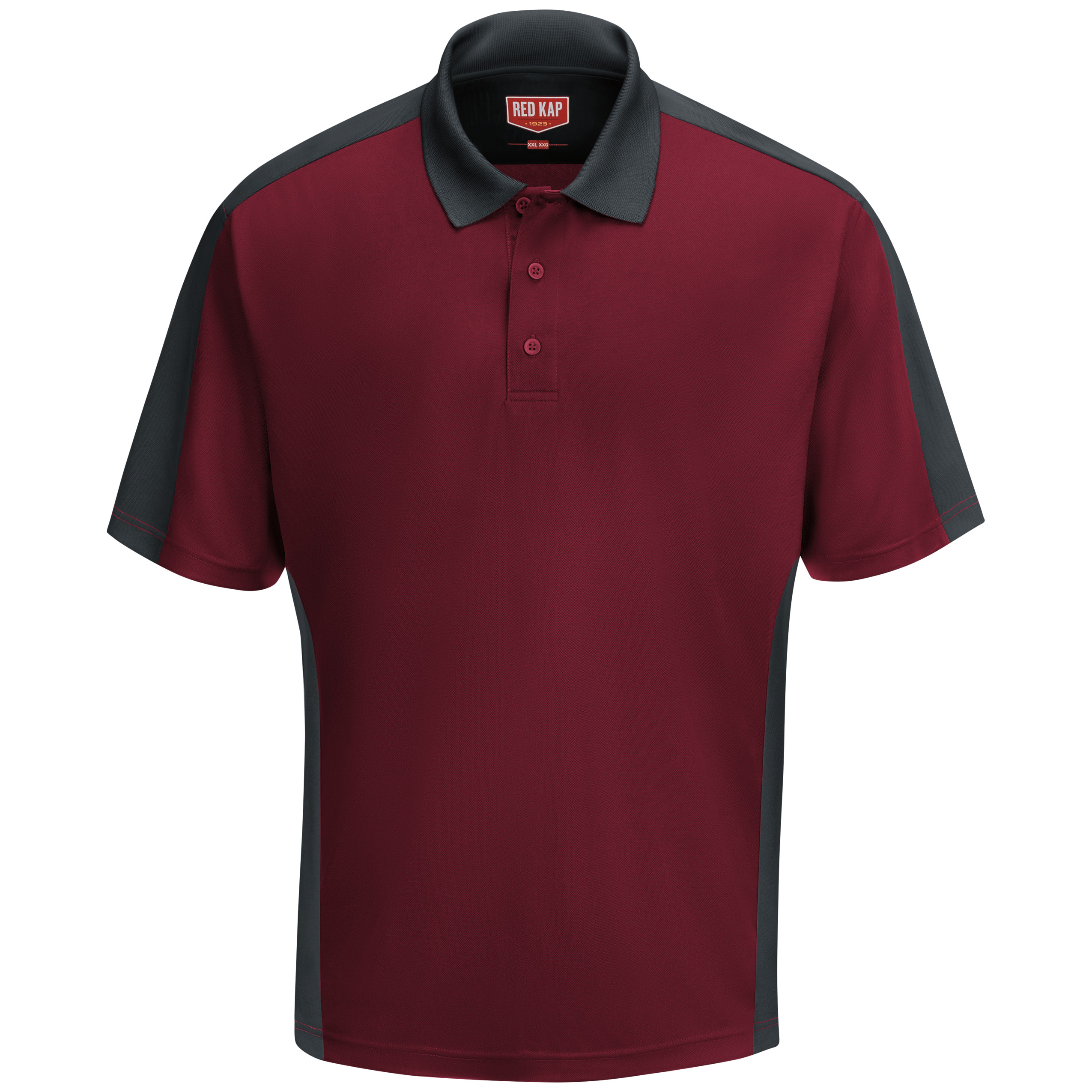 Red Kap® Men's Short Sleeve Performance Knit® Two-Tone Polo 2