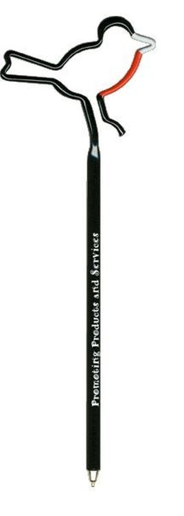 Bird Robin Multi-Color Inkbend Standard, Bent Pen