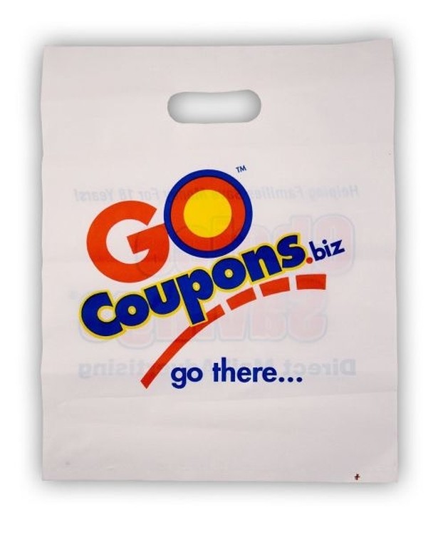 Merchandise Bag 16"x13" with Die Cut Slot Handle 2