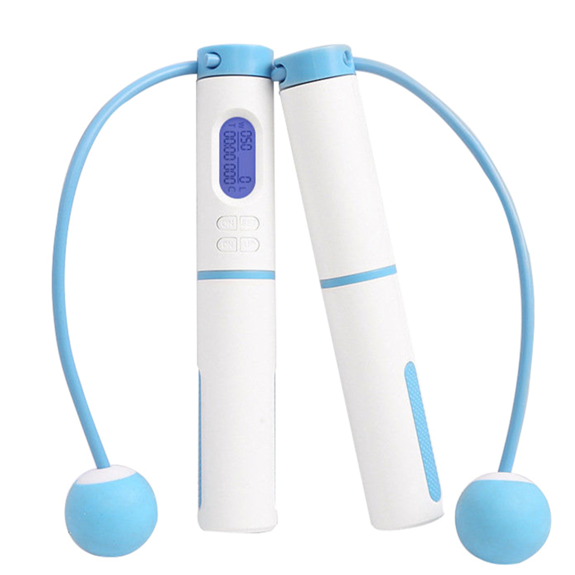 Weighted Cordless Skipping Rope w/Counter 5