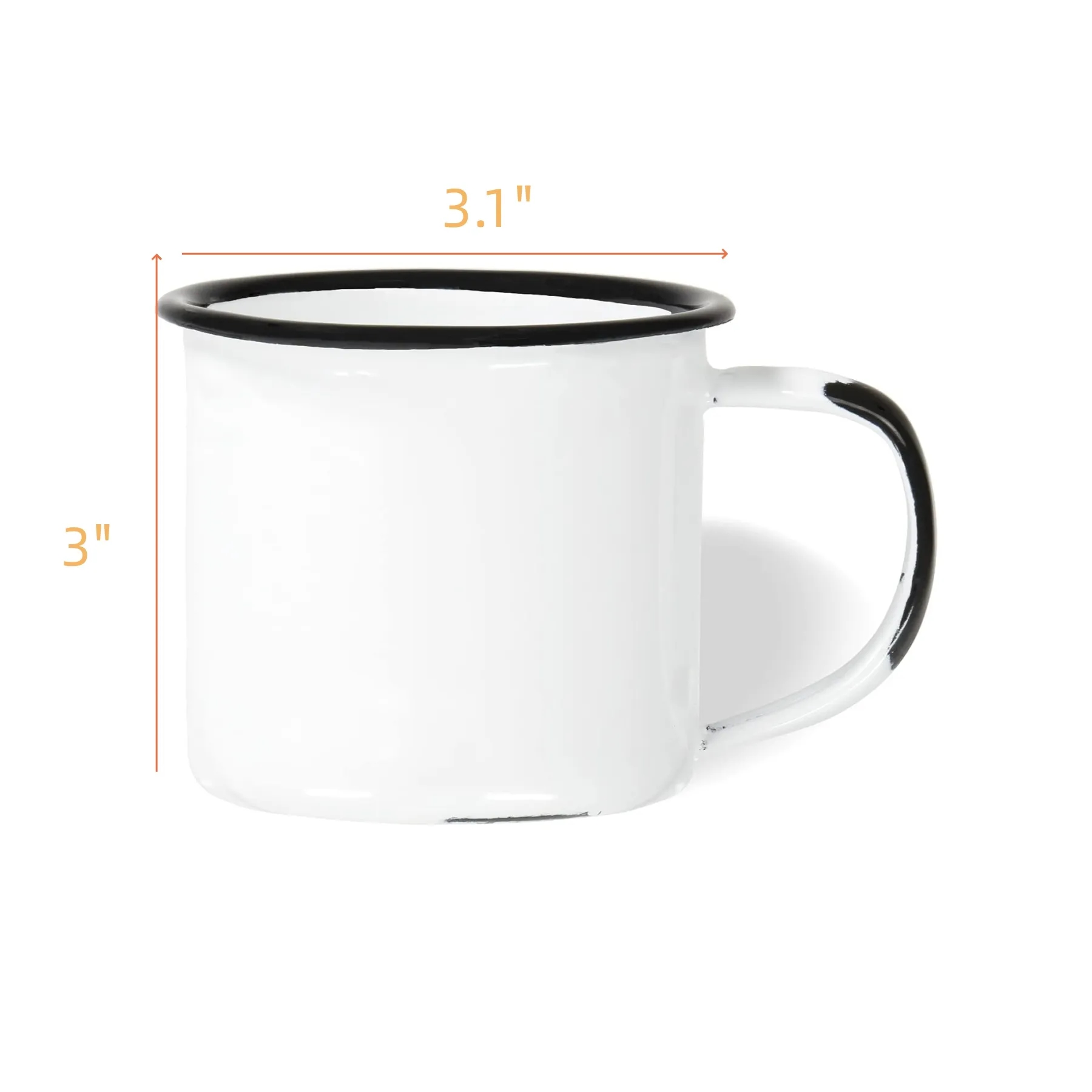 Round Coffee and Tea Mug with Handle 2