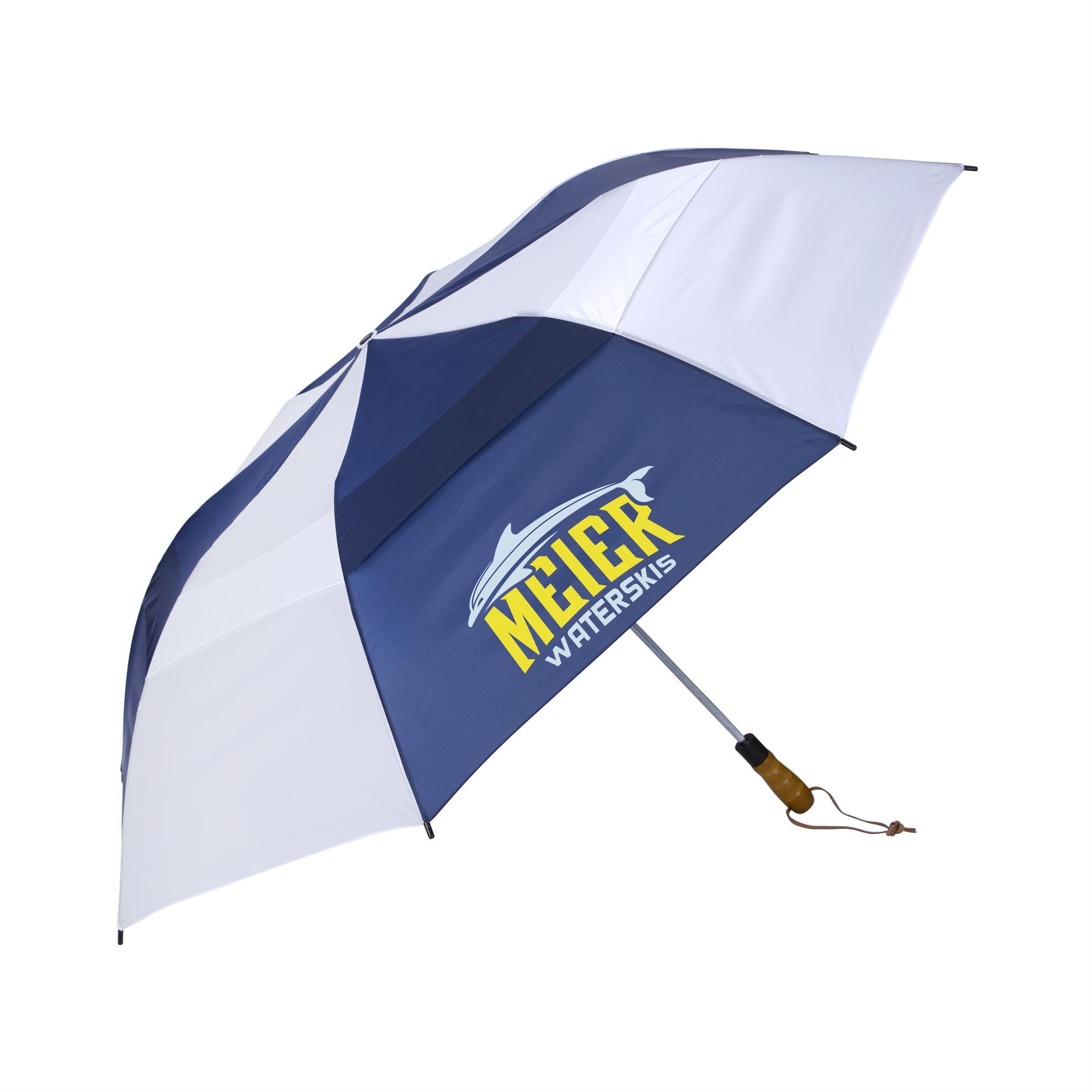 Shed Rain™ Windjammer® 58" Vented Wooden-Handled Auto-Open Jumbo Compact Umbrella 32