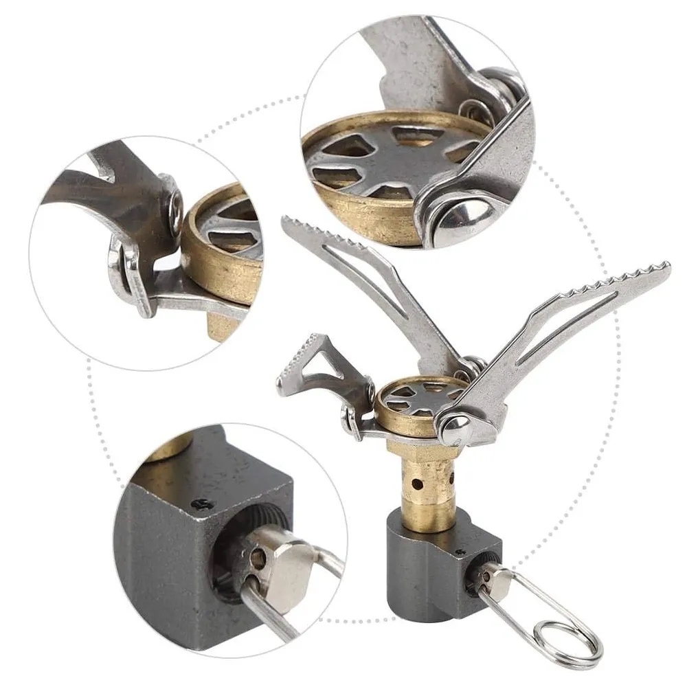 Mini Pocket Outdoor Cooking Burner 5