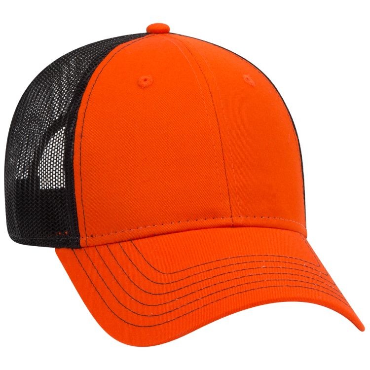 OTTO CAP® 6 Panel Low Profile Mesh Back Trucker Hat 245