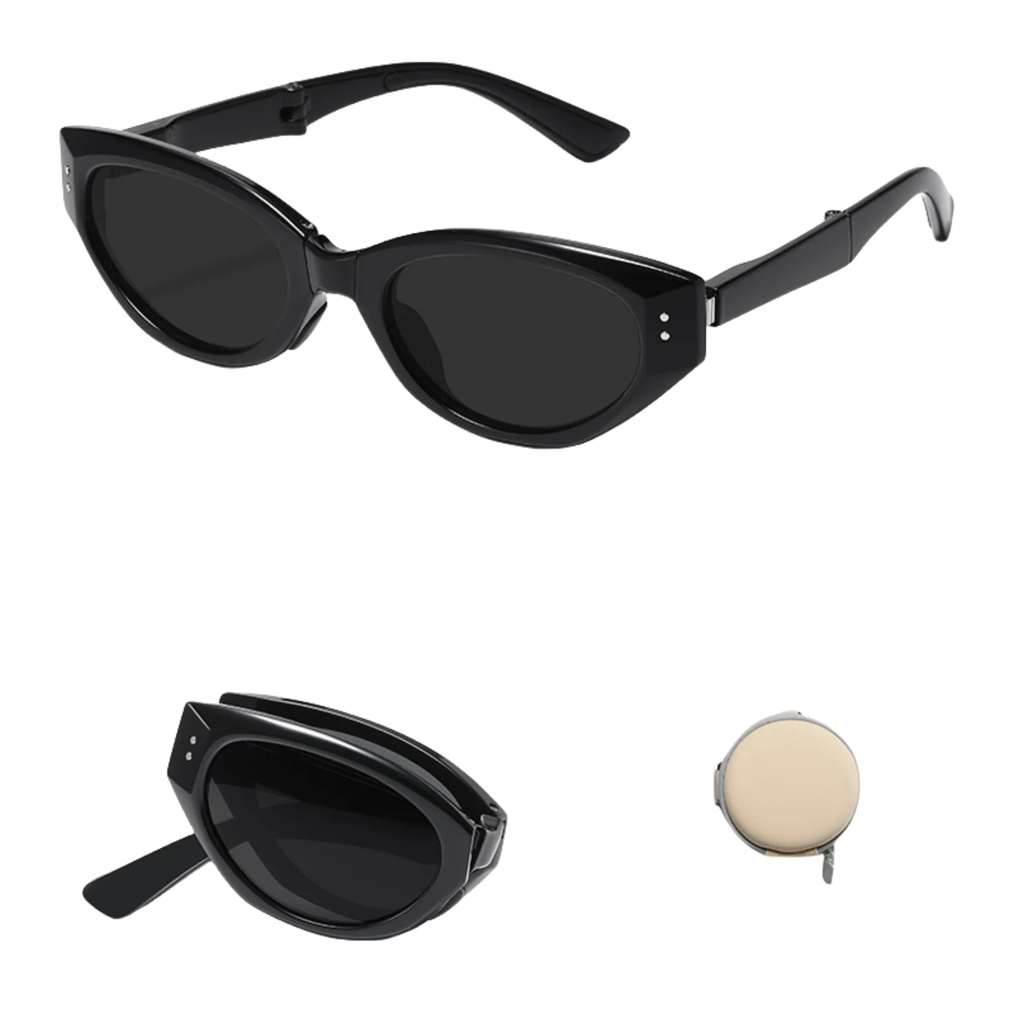 UV Protection Cat-Eye Foldable Shades Fashion Sunglasses 5