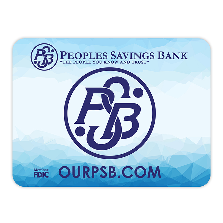 Mouse Carpet Antimicrobial Fabric Mouse Pad (6"x8"x1/8")