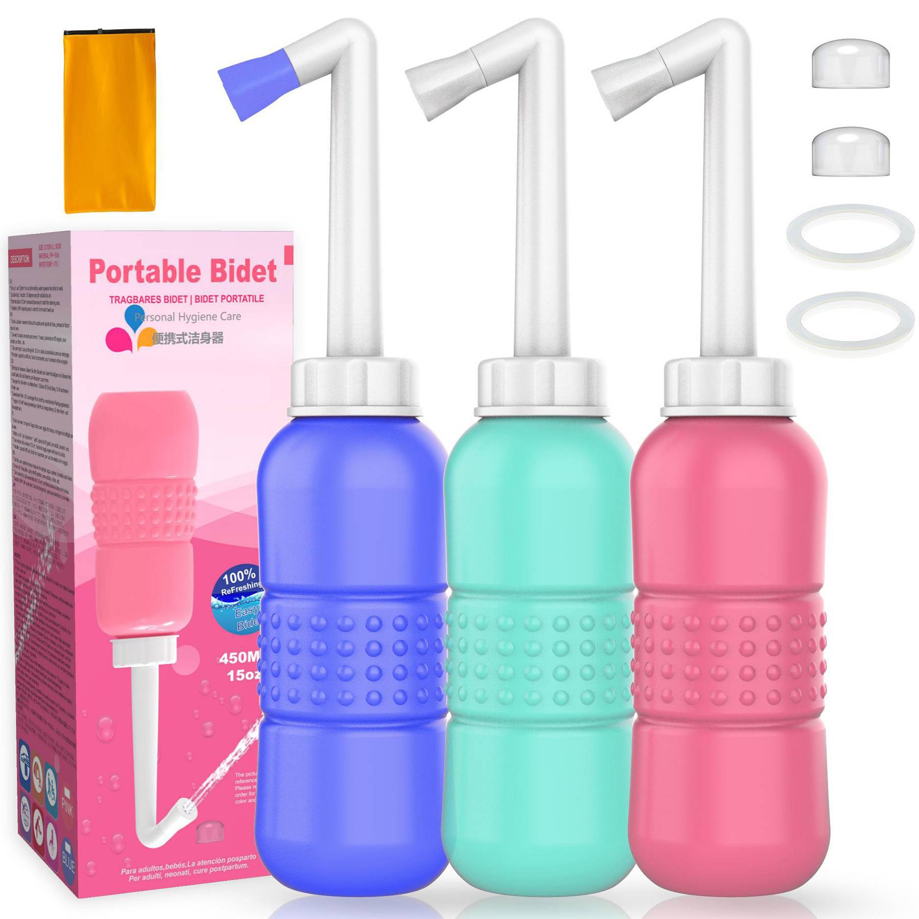 Portable Silicone Travel Waterpulse Bidet 2
