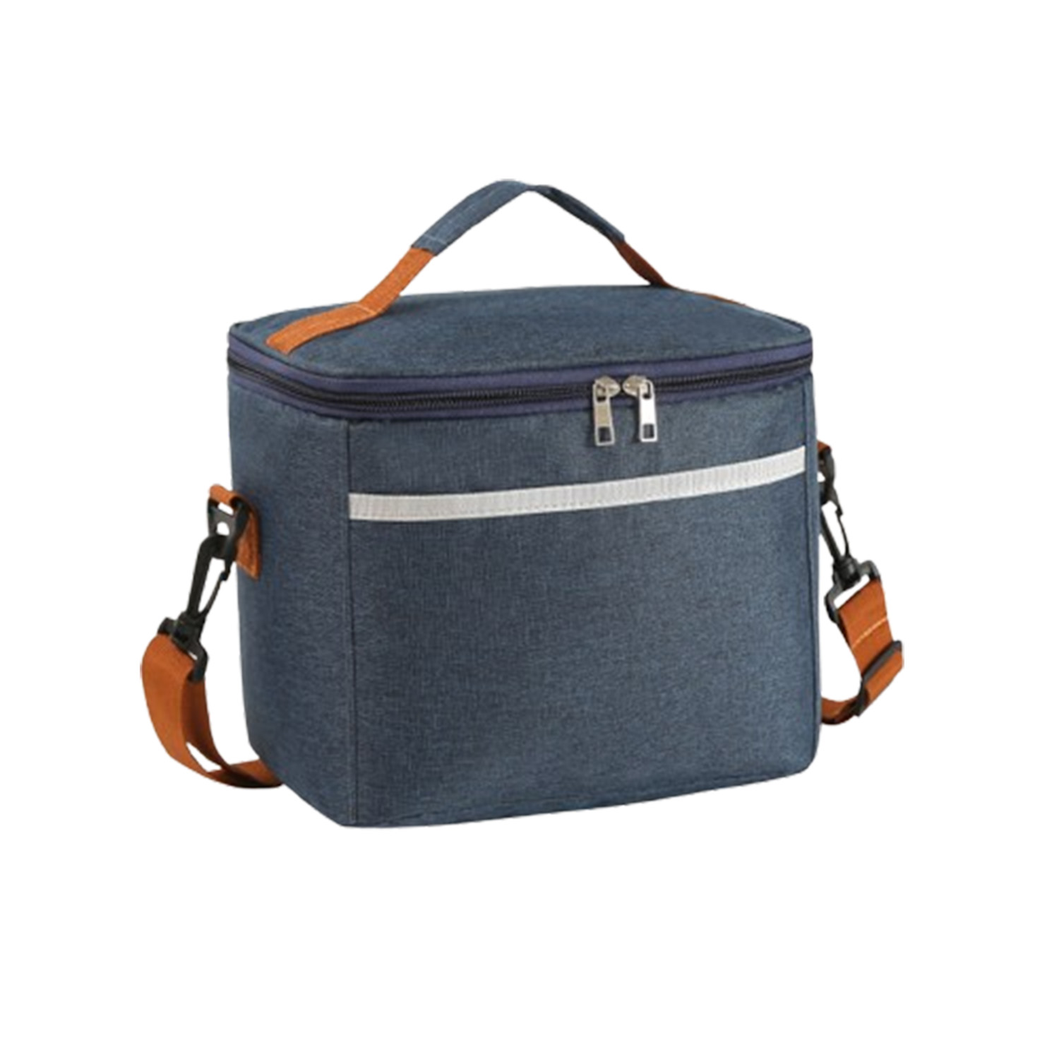 Canvas Crossbody Large Capacity Lunch Bag 2
