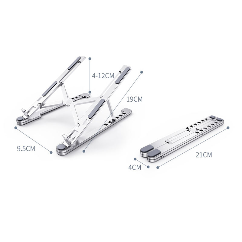 Foldable Laptop/Computer Holder Riser for 11" to 13.8" 5