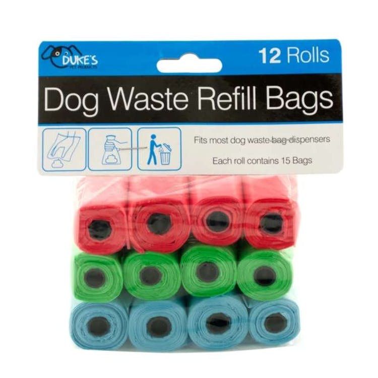 Dog Waste Refill Bags - Assorted 180 Count 2