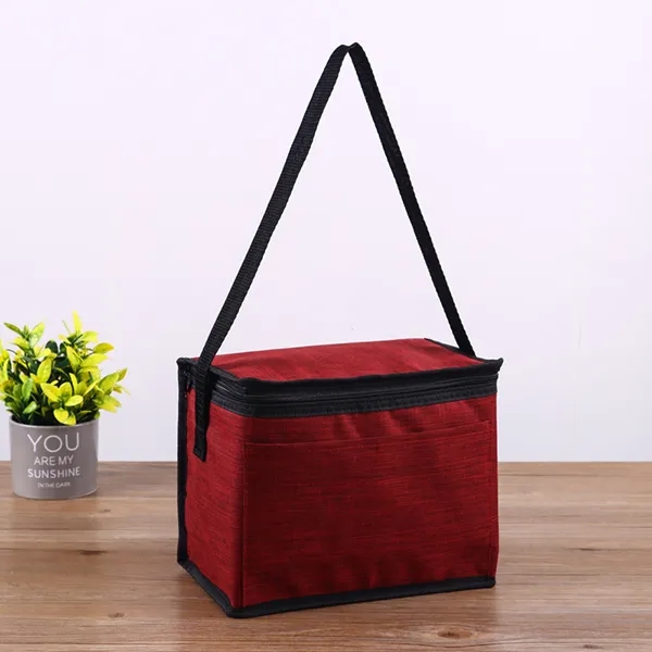 6 Pack Polyester Lunch Bags 2