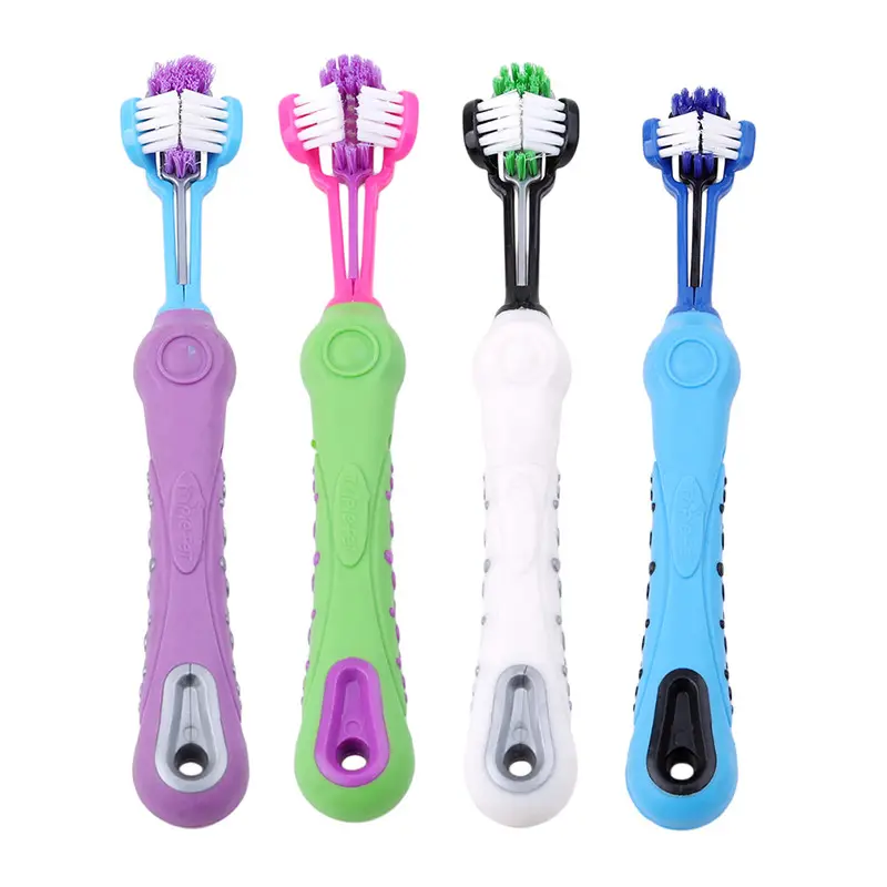 Triple Head Dog Toothbrush Kit 2