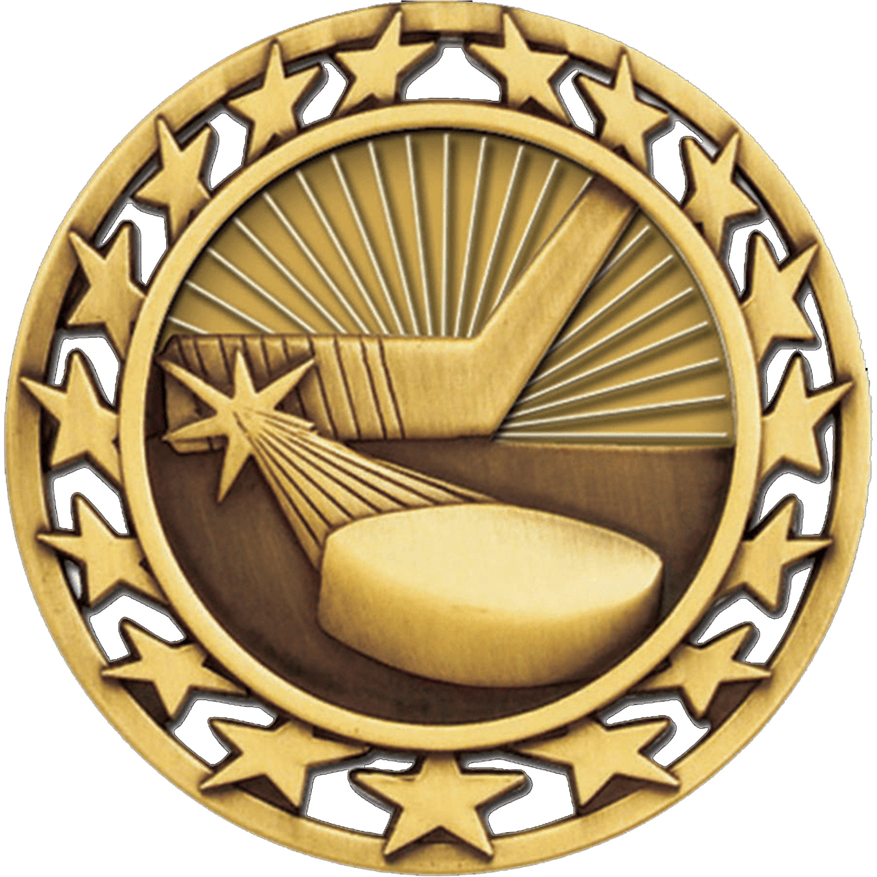 Stock Star Sports Medals: Hockey 2