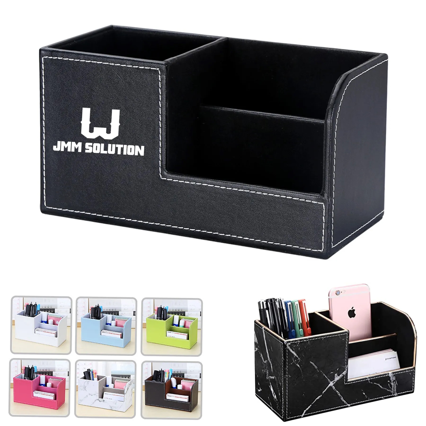 PU Leather Desk Organizer 1