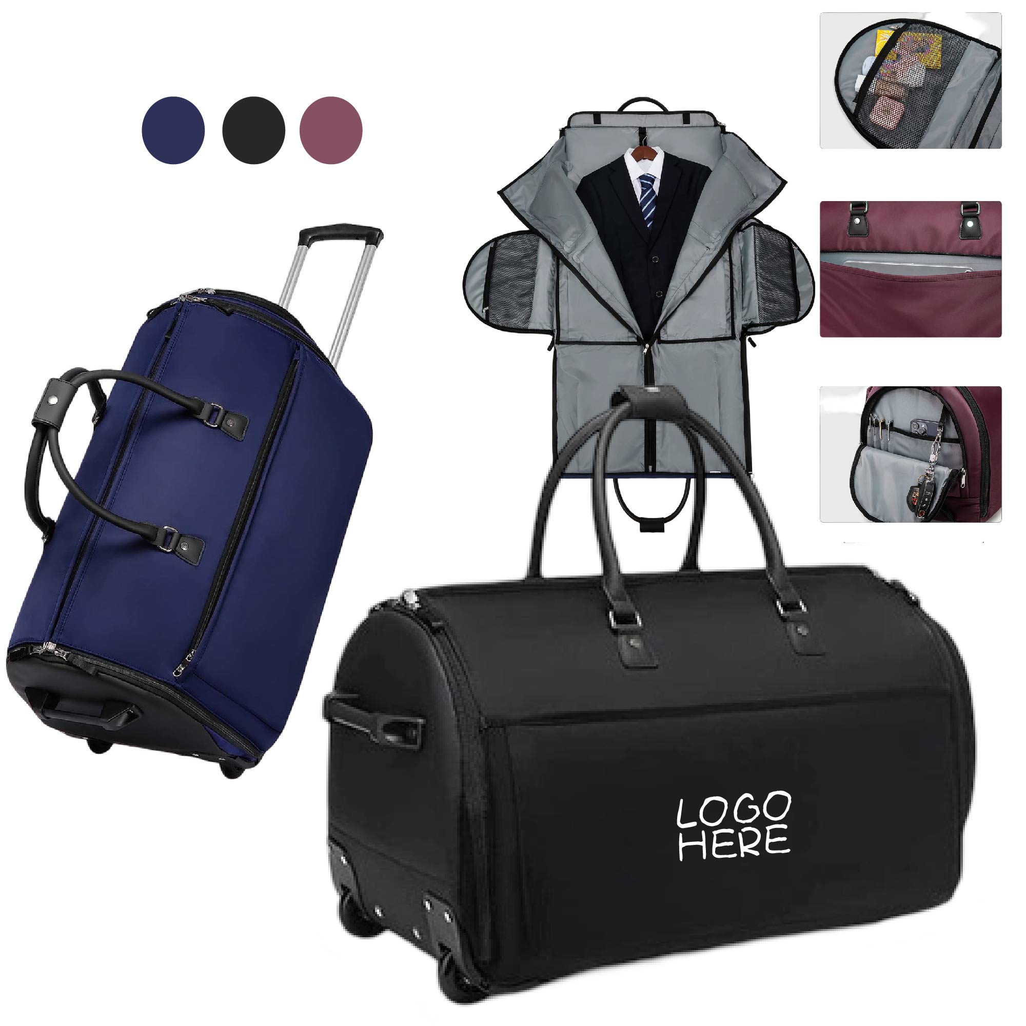 Rolling Garment Bag 2