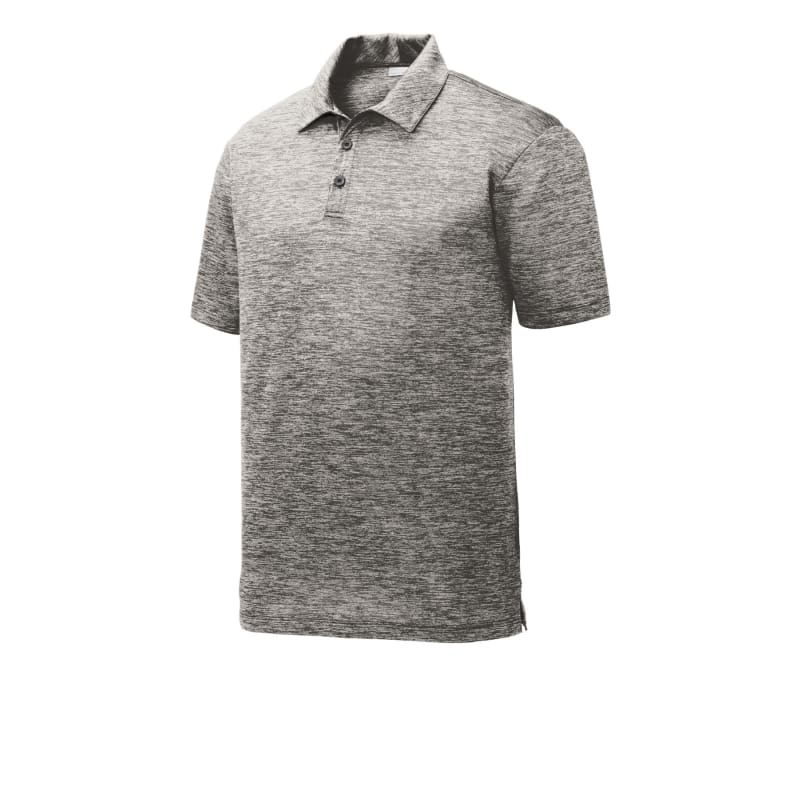 Sport-Tek PosiCharge Electric Heather Polo. 28