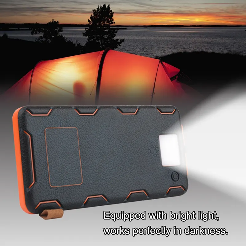 20000mAh Solar Charger with 4-Panels 3
