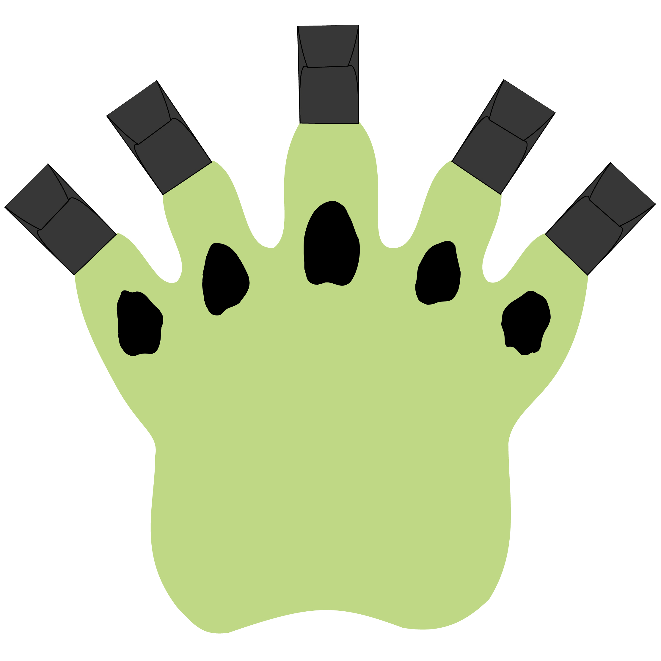 5 Claw Paw Mitt 20
