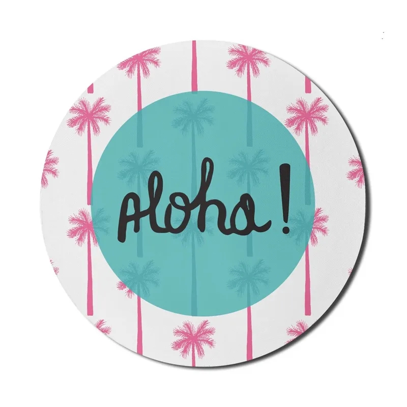 Round Soft Mouse Pad - 1/8" 5