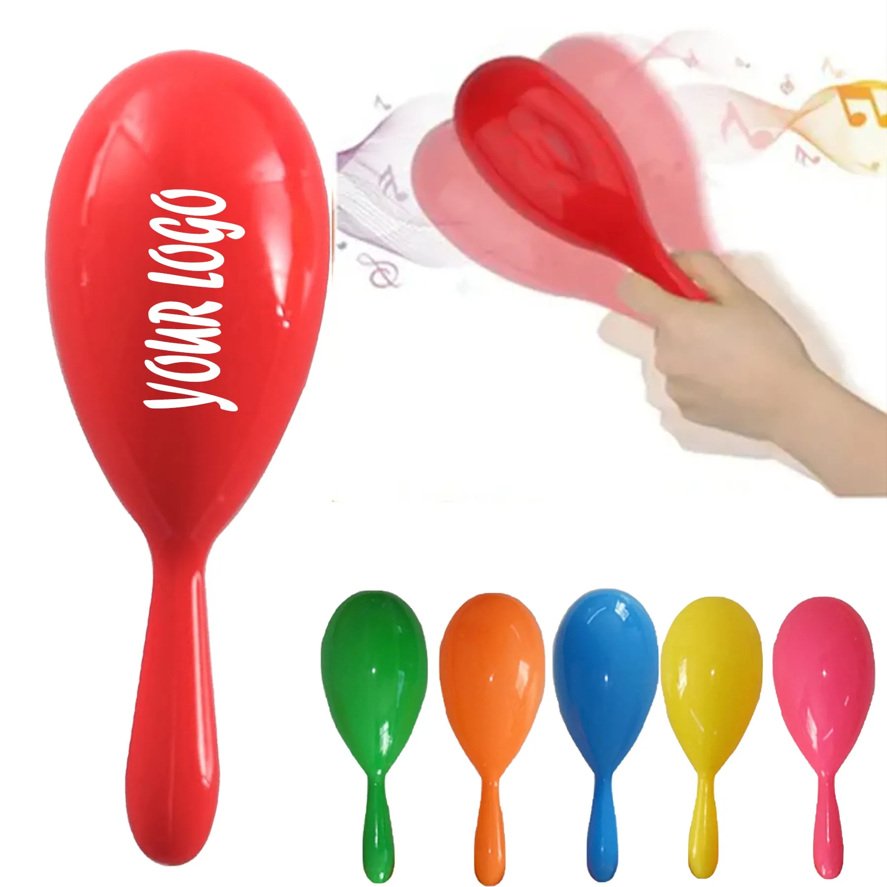 Creative Plastic Maracas  Musical Instruments 3