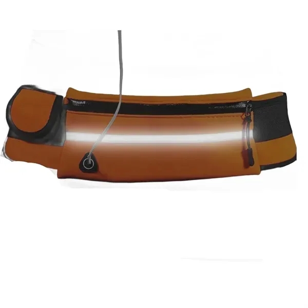 Music Note Pattern Waterproof Waist Pack 12