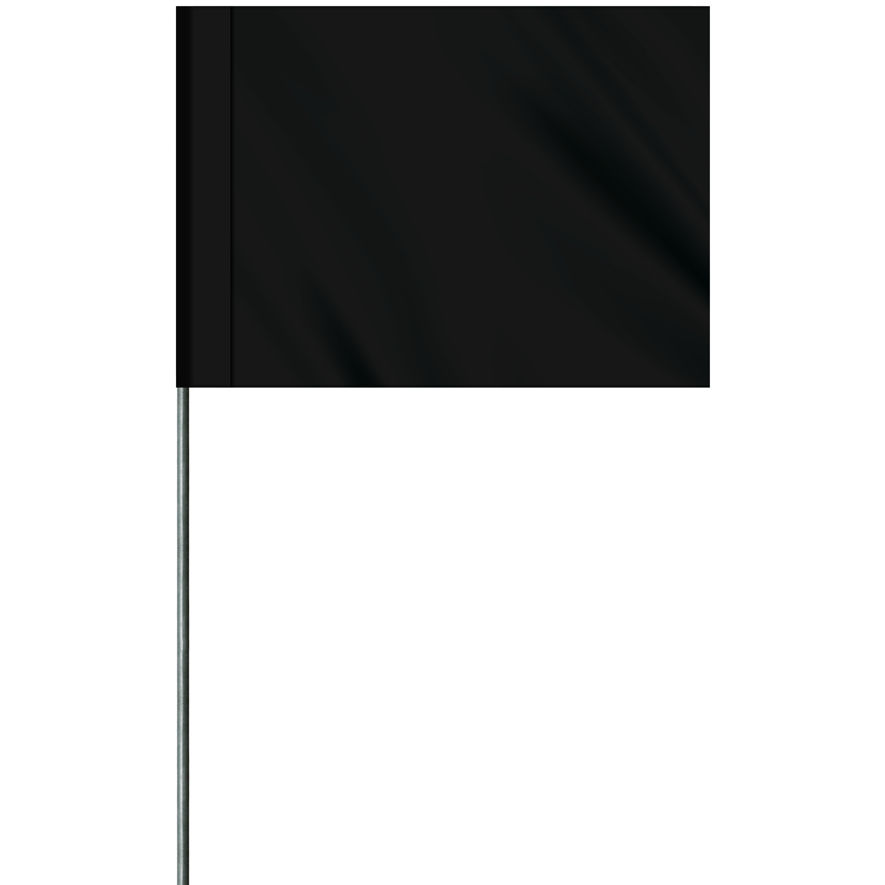 1-Color 2.5" x 3.5" Custom Vinyl Marking Flag with 11.5" Wire 24