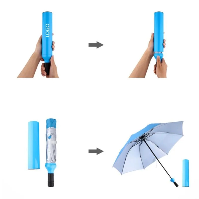 Folding Wine Bottle Umbrella For UV Protection 5