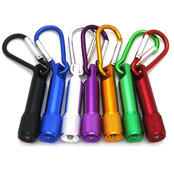 LED Flashlight with Carabiner 6