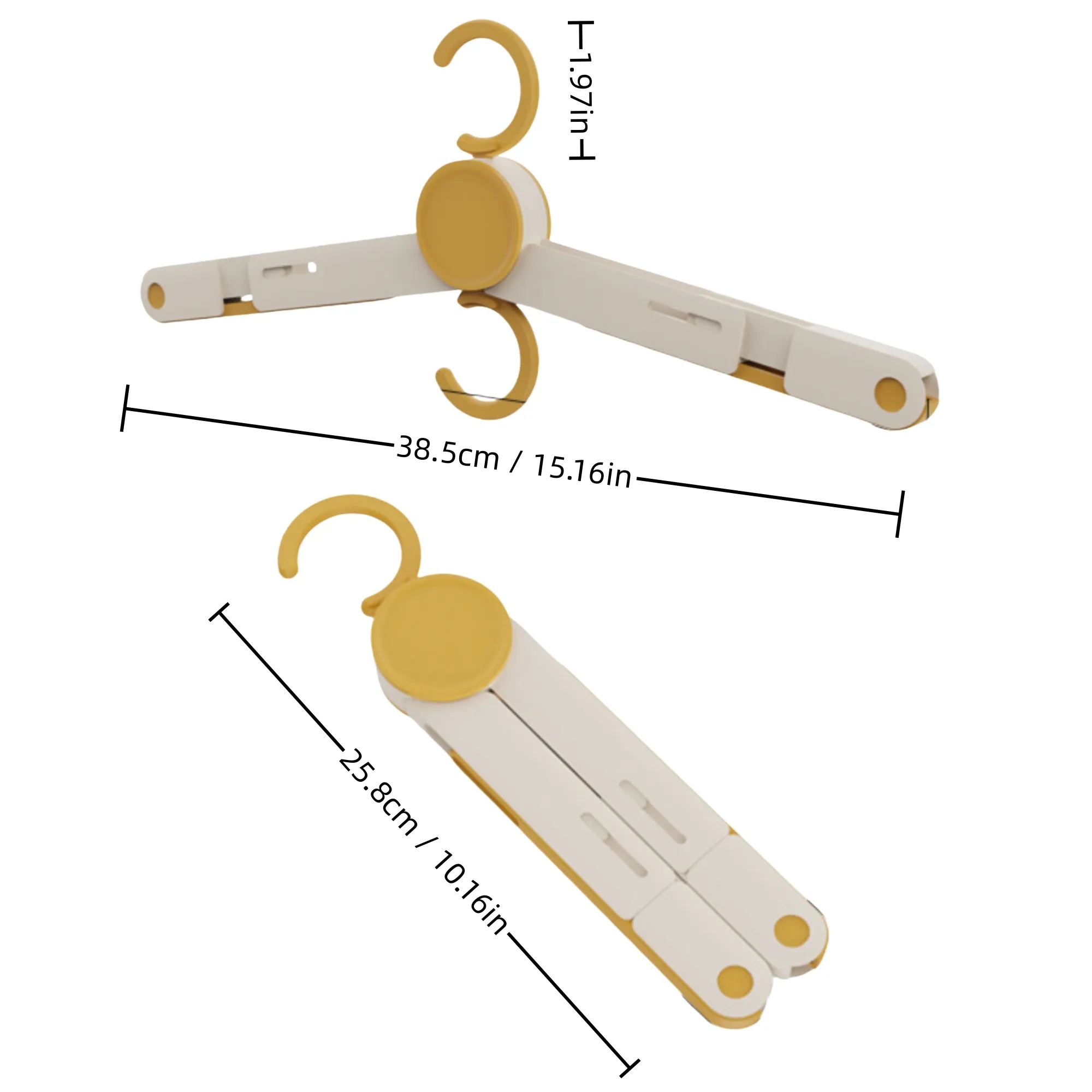Foldable Multipurpose Hanger - Ideal for Travel 5