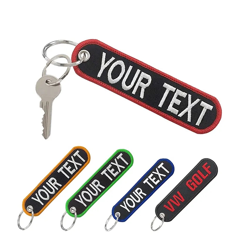 Custom Woven Key Tags 2