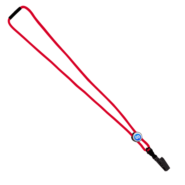 3/16" Nylon Cord Lanyard with Snap-Buckle Release, Standard O-Ring & Slider 41