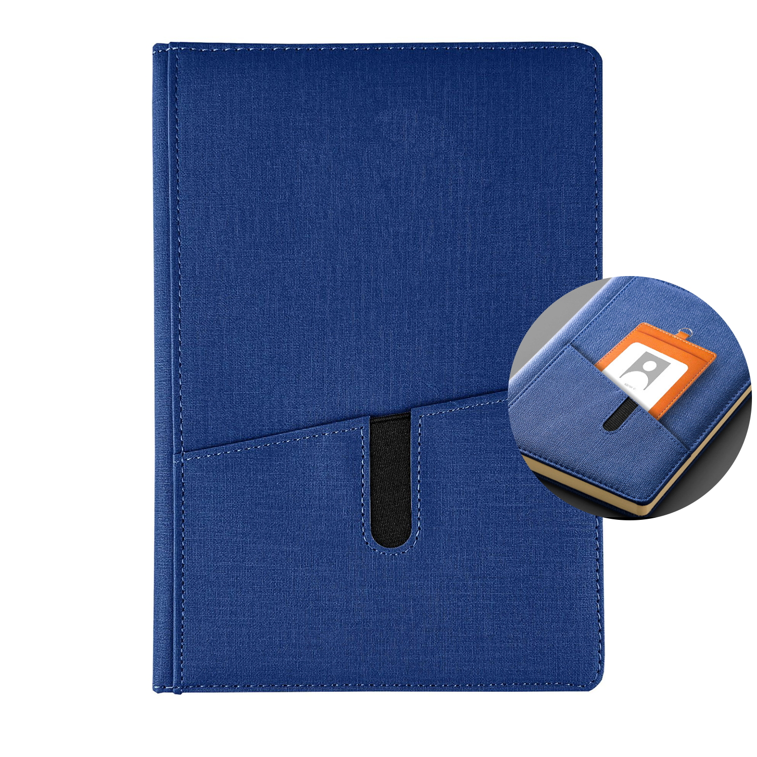 PU imitation cowhide fashionable and simple A5 notebook 4