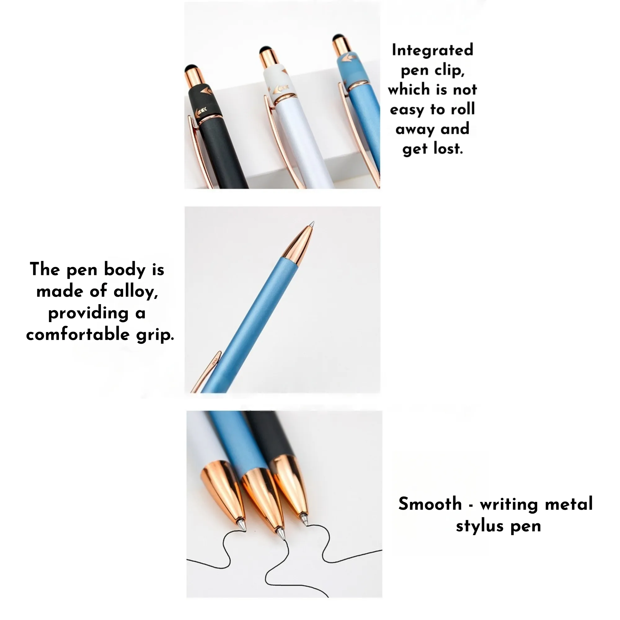 Custom Logo Metallic Gift Pen Set in Box, Stylish & Promotio 2