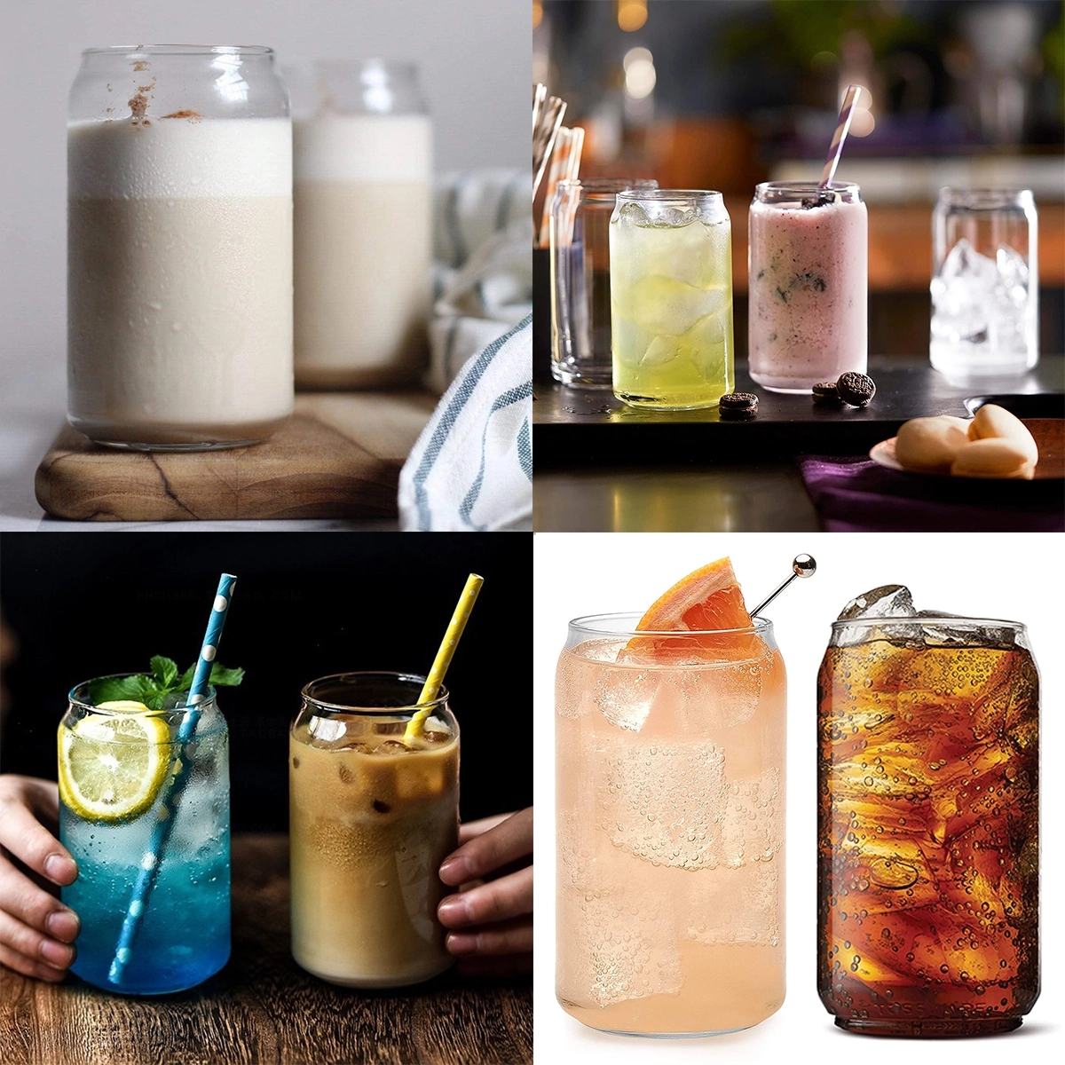 Can Shaped Drinking Glasses 5