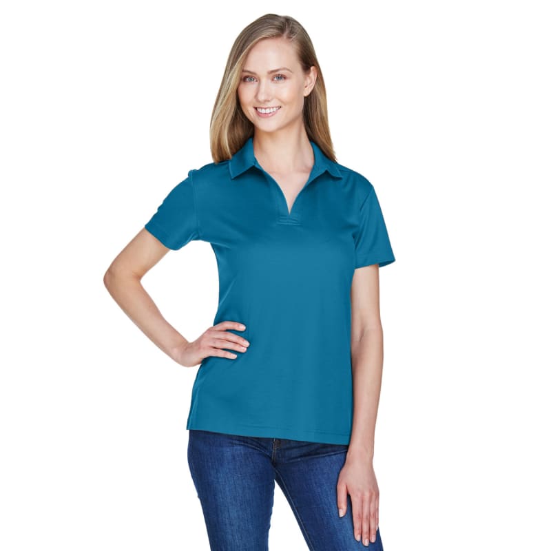 Devon & Jones CrownLux Performance™ Ladies' Plaited Polo 34