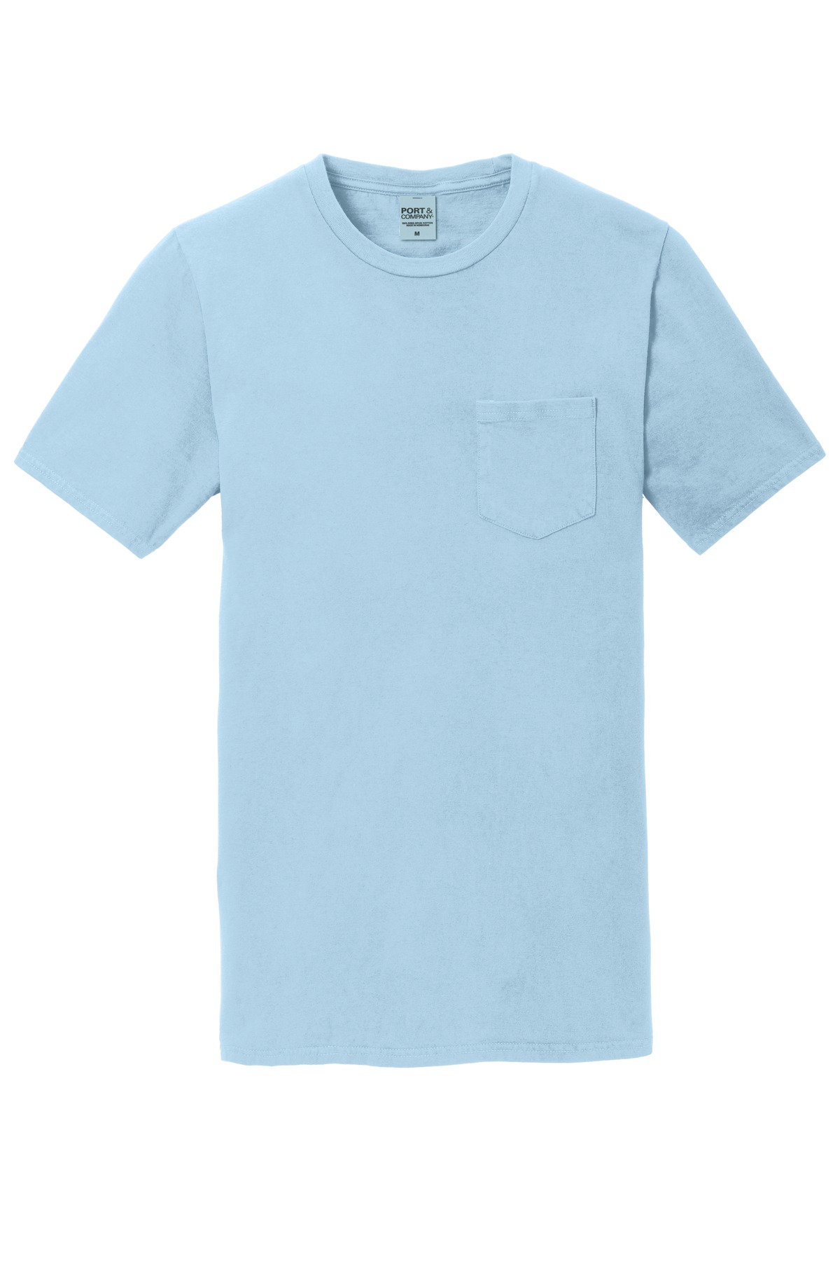 Port & Co Beach Wash Garment-Dyed Pocket Tee. PC099P 84