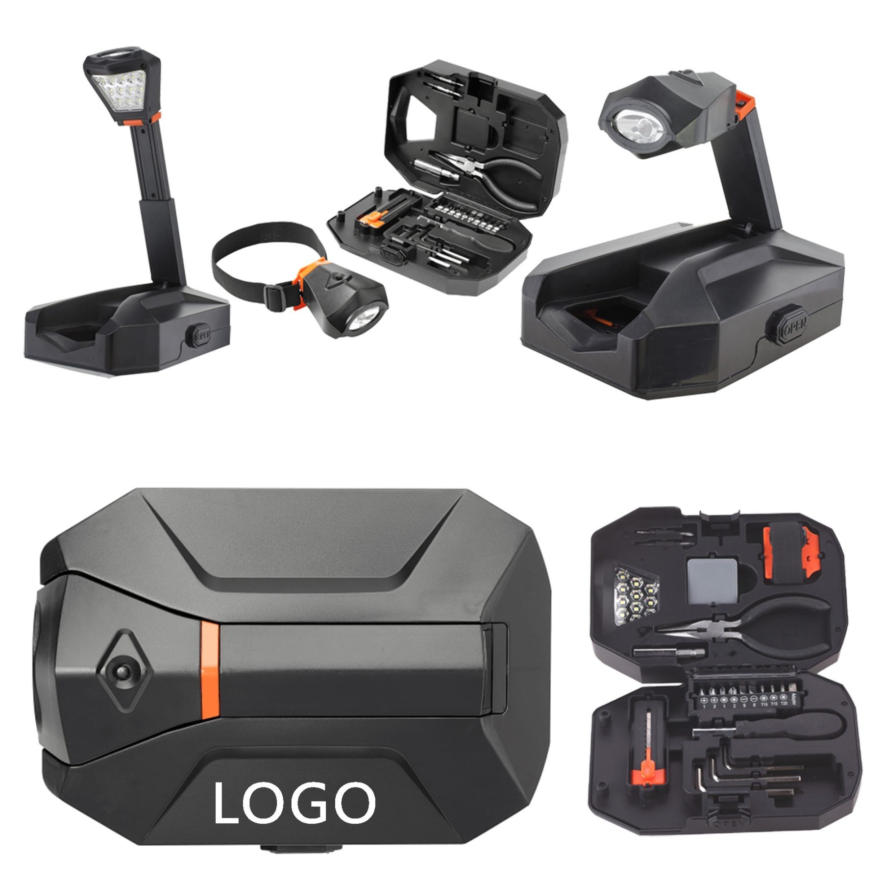 Flashlight 22 Piece Tool Set 2