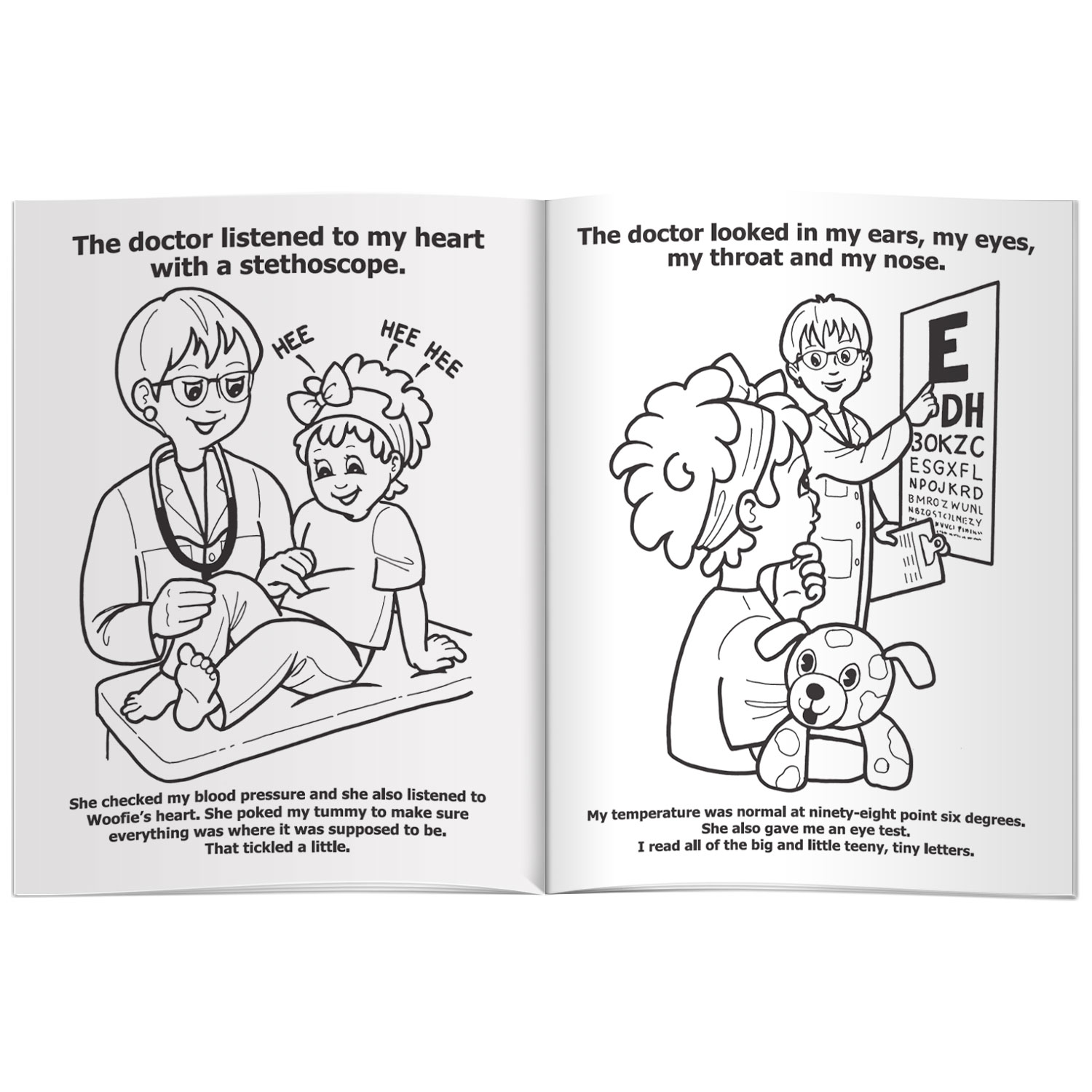 Coloring Book - Let's Go to the Doctor 4
