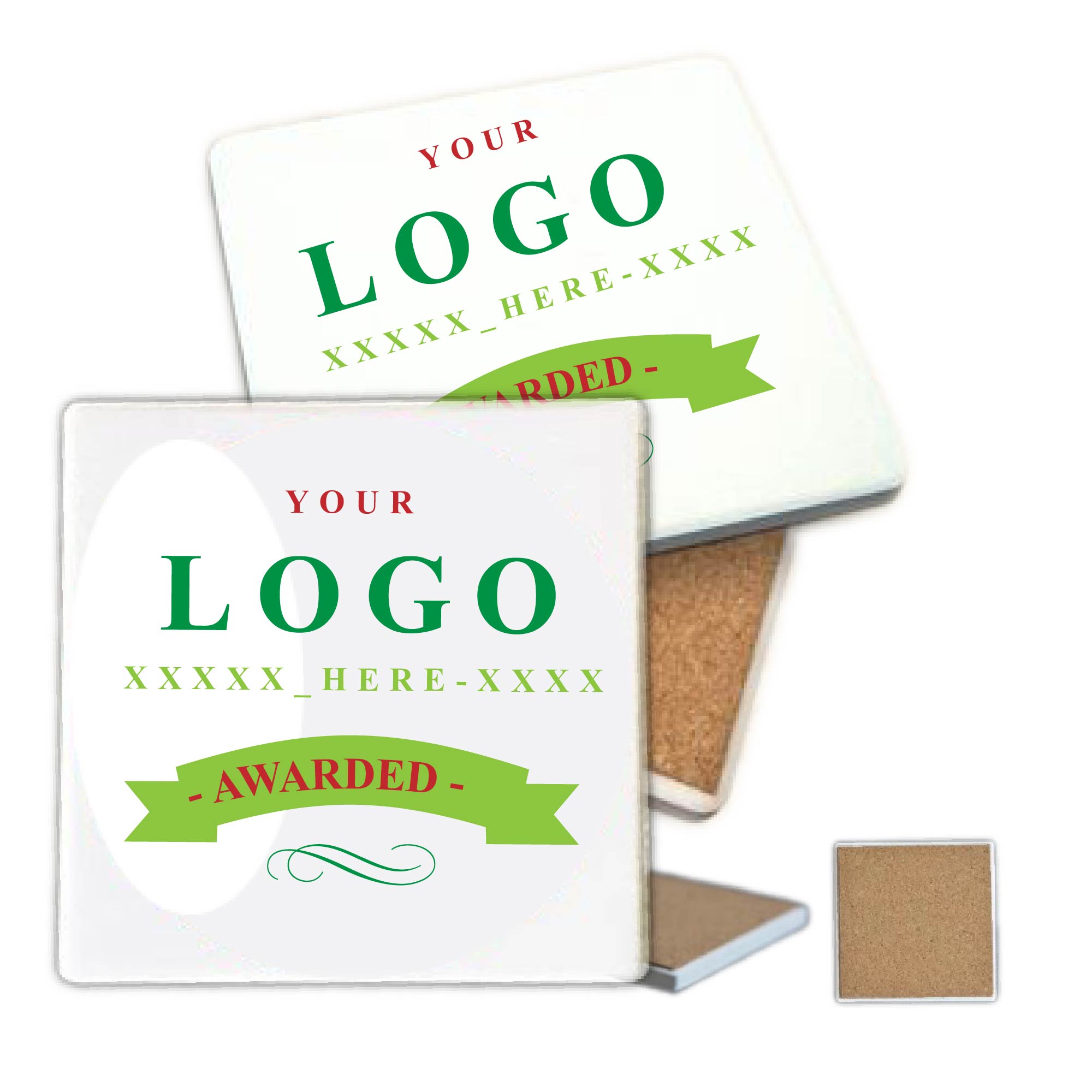 Full Color Absorbent Stone Drink Coasters 3